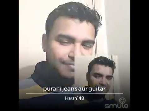 Harsh Dutt Sharma Purani Jeans karaoke cover