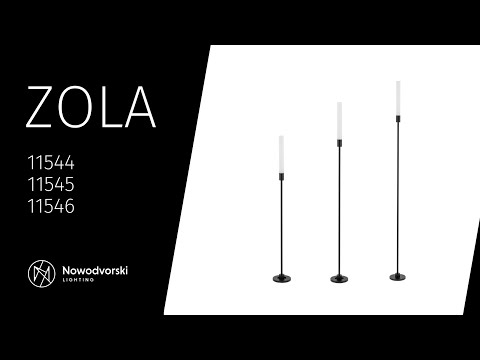 Світильник вуличний ландшафтний Nowodvorski 11546 Zola LED L 1x3W 3000K 100Lm IP54 чорний