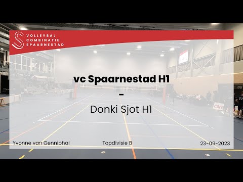 23 Sep 23 vc Spaarnestad H1 vs Donki Sjot H1