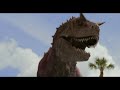 Disney S Dinosaur The Carnotaur Attack With Jurassic Park T Rex Sound Effects