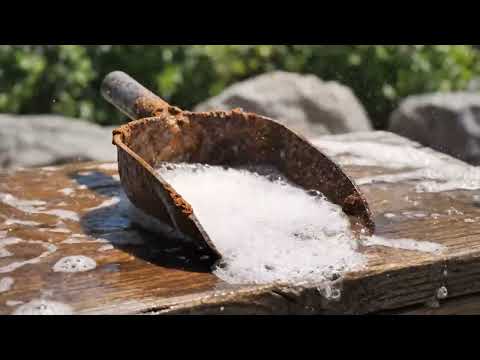 Extreme Rust Removal! Restoring a Rusted Metal Scoop | Satisfying Deep Cleaning & Rust Removal