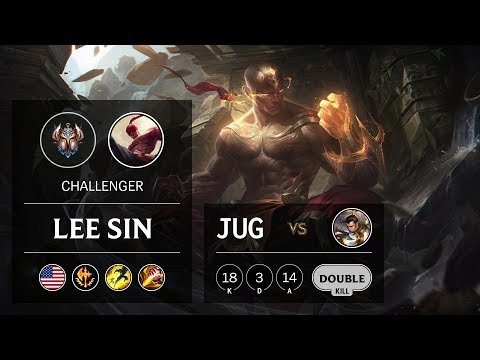 Lee Sin Jungle vs Xin Zhao - NA Challenger Patch 9.13