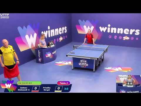 WINners CUP table 2  06.09  Zaitsev Aleksandr A - Priadko Sergei 17:00