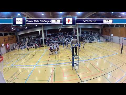 NLA 2014/2015: Volley Düdingen - VC Kanti 0:3 (23.11.2014)