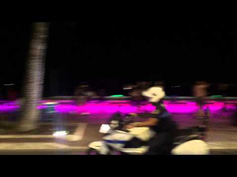 LOUD LAMBORGHINI AVENTADOR GETS CHASED BY POLICE IN CANNES