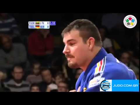 Judo Grand Prix Amsterdam 2011 Final +100kg PASKEVICIUS (LTU)-TOELZER (GER)