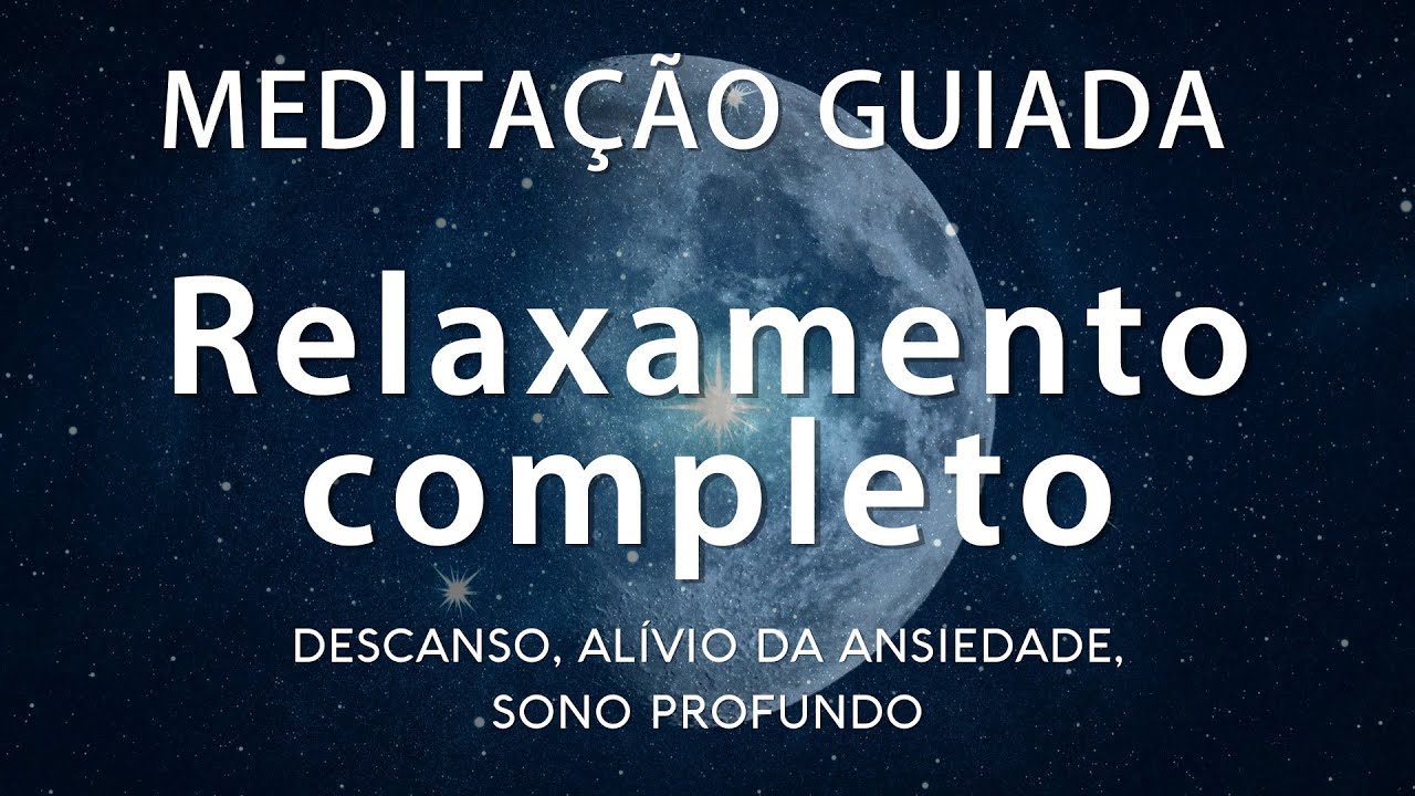 MEDITAÇÃO GUIADA e Autohipnose - Relaxamento Profundo  (Dormir bem, aliviar ansiedade)