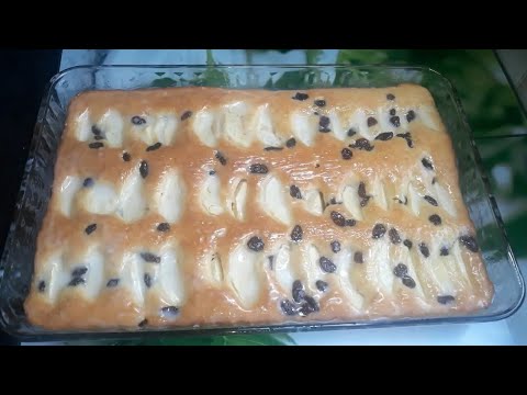🥧 Elmalı kek tarifi - Apple cake with raisin recipe |  Mutlu Türk Mutfagi - Happy Turkish Kitchen