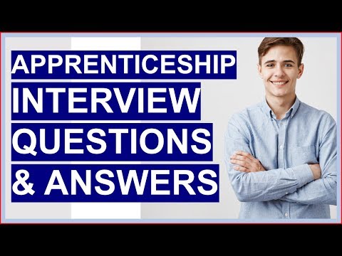 APPRENTICESHIPの面接の質問と回答!(見習い面接をパスする方法) (APPRENTICESHIP Interview Questions And Answers! (How To PASS the Apprentice Interview))