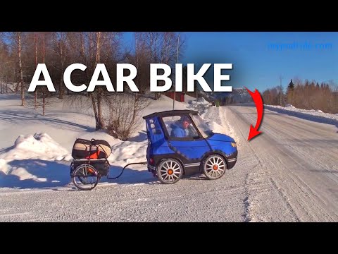 This Incredible Bicycle Car is the Vehicle We All Need!