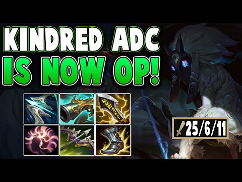 How To Play Kindred Adc And Dominate Bot Lane! Lane Kindred Is Crazy Good Now! - League Of Legends