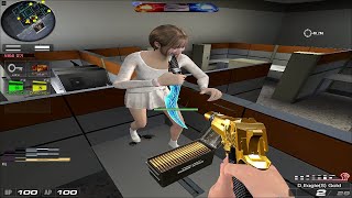 2025-10-26 서든어택, 협동플레이 컨텐츠 맵 넥슨빌딩 2인 플레이 1라운드~ [경보 X, 두 판]