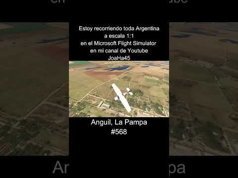 Comenten por donde quieren que pase 🇦🇷 #anguil #lapampa #argentina #microsoftflightsimulator