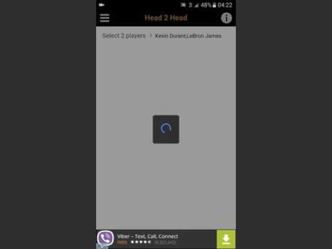 Advanced Stats App for NBA Video