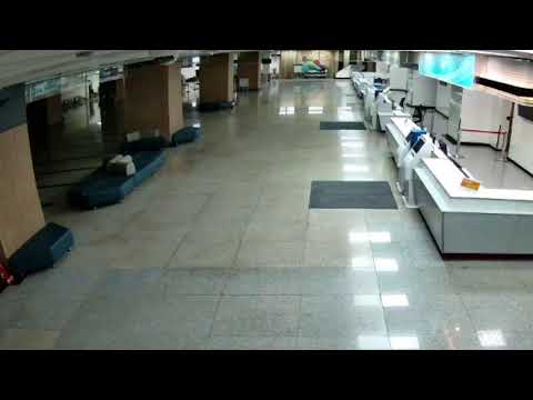 松山機場國內線候補櫃檯即時影像