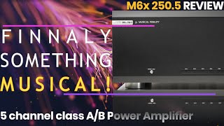 Better than EMOTIVA XPA GEN3? Musical Fidelity M6x 250.5 Review