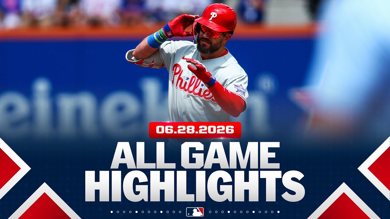 Highlights from ALL GAMES on 6/28 (Schwarber's 30th home run, Caminero's 463-foot homer and MORE!)