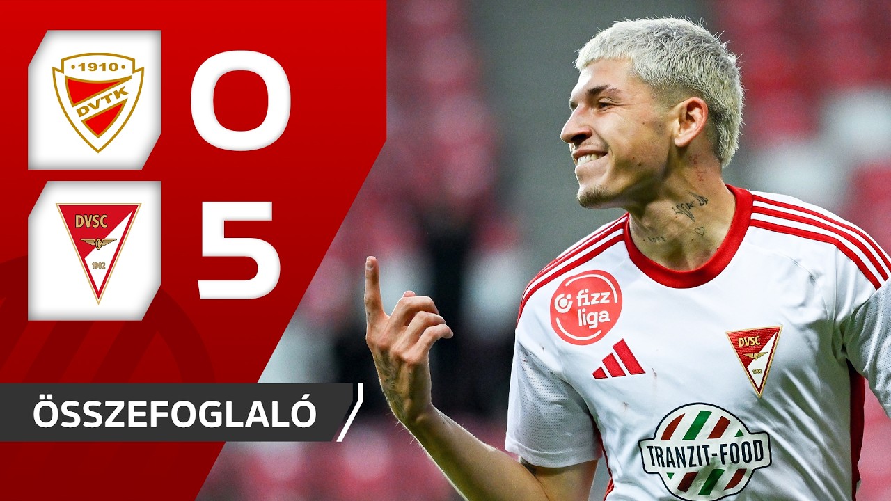 Diósgyőri VTK vs Debreceni VSC Highlights