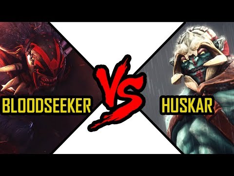 Dota 2 Bloodseeker vs Huskar - Dota 2 Battle Strygwyr vs Sacred Warrior #18
