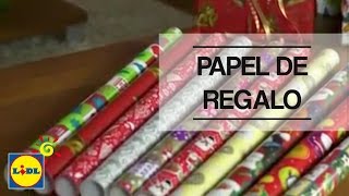 LIDL Papel de Regalo anuncio