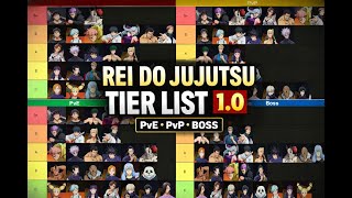 Rei do Jujutsu - Tier List 1.0 - Todos os modos de jogo