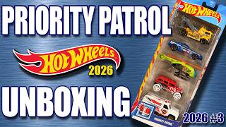 Unboxing 2026 Hot Wheels Priority Patrol 5-Pack!