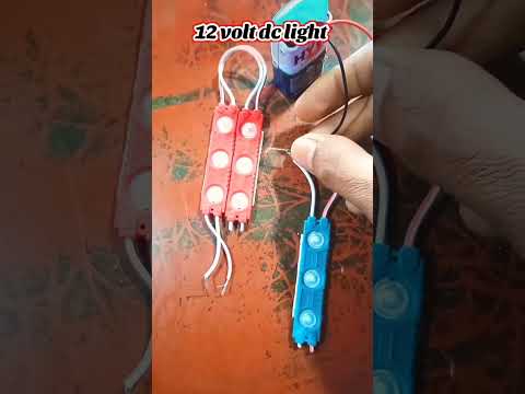 Awesome 12 volt dc led lights.9volt battery.cycle led light #shorts #youtubeshorts #viral #trending