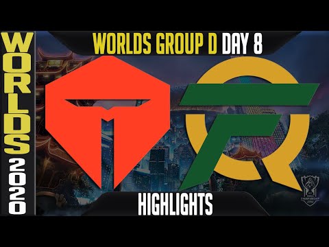 TES vs FLY Highlights | Worlds 2020 Group D Day 8 - LoL World Championship | Top Esports vs FlyQuest