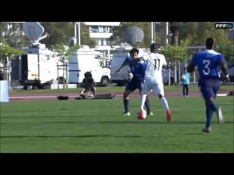 Le but d'Enzo Crivelli contre les Etats Unis (Tournoi de Toulon)
