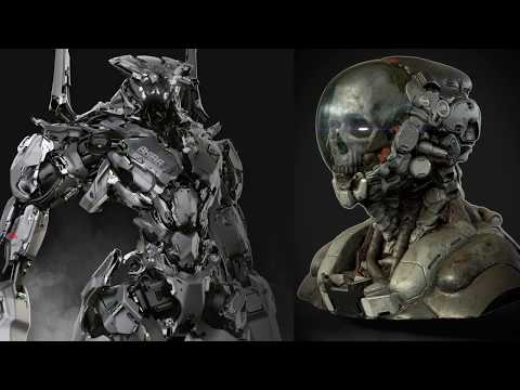 Zbrush Mech Concept Tutorial