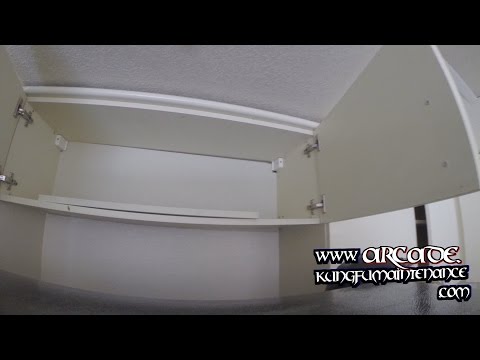 How To Reset Kitchen Cabinet Backing Slipping Sliding...