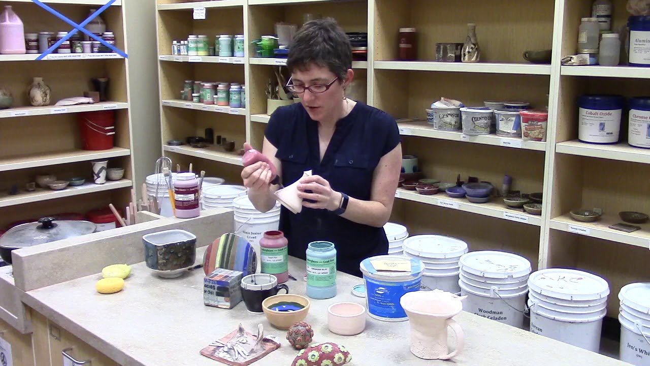 What is the difference between underglaze and overglaze? Wiki REF