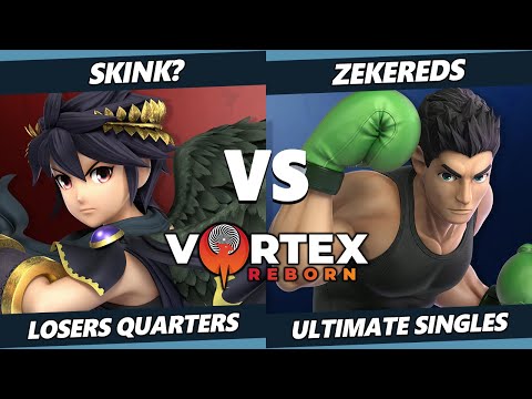 Vortex Legends 15 Losers Quarters - Skink? (Dark Pit) Vs. ZekeReds (Little Mac) SSBU Ultimate