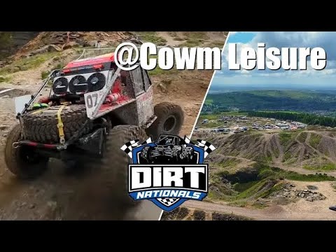 FPV Drone Highlights of Dirt Nationals 4x4 at Cowm Leisure, June 2024