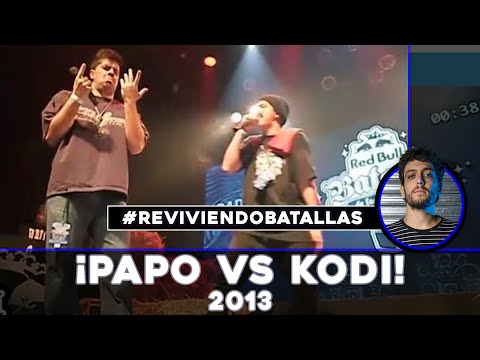 ¡PAPO vs KODI en el 2013! ¡EL GRAN MORBO! - #reviviendobatallas