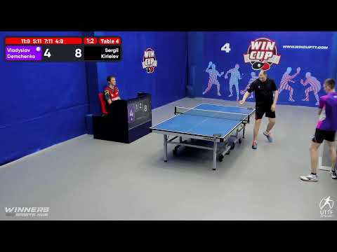 06:30  Хорошко 2-3 Соловей  /  07:00 Демченко 1-3 Киреев  стол 4  ЮГ-7  29.07.22