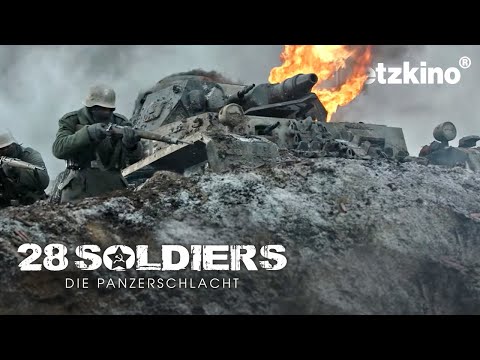 28 Soldiers – Die Panzerschlacht (KRIEGSDRAMA ganzer Film auf Deutsch, kompletter WW2-Film in 4K)
