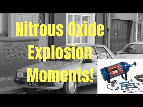Nitrous Oxide engine  explosions moments