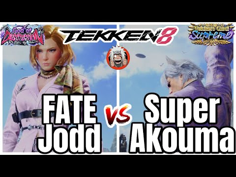 T8 FATE Jodd (Nina) vs Super Akouma (Lee) - TEKKEN 8 -
