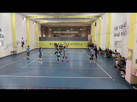 1. LIGA OSSDŽ - MLAĐE KADETKINJE  5.KOLO- OK MARINA KAŠTELA -OK BRDA SPORT2LIFE