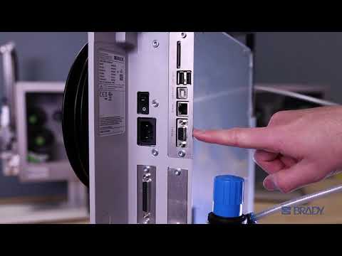 Принтер-аппликатор Brady A8500 видео