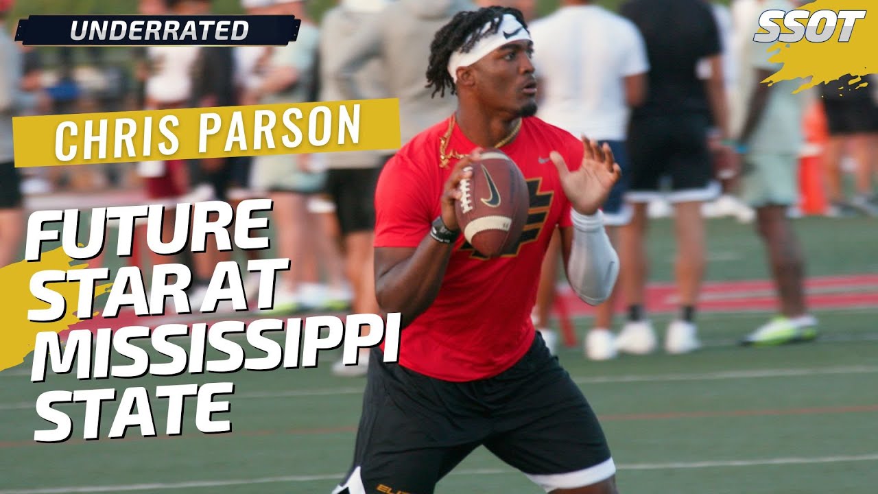 Quarterback Chris Parson Has Evolved from a Promising Freshman to a Star Senior at Ravenwood High