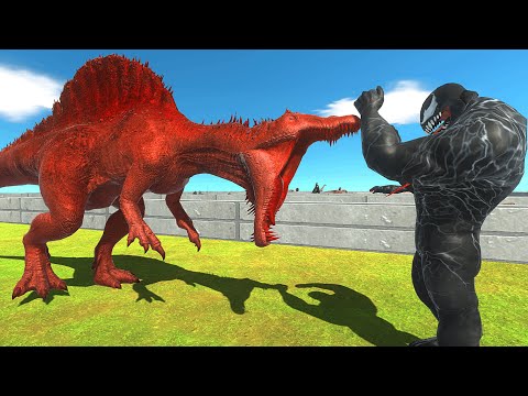 WAR SPINOSAURUS DEATH RUN - Animal Revolt Battle Simulator