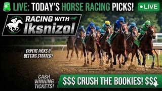 🚨LIVE HORSE RACING: Gulfstream Park, Parx, Thistledown & more en vivo!