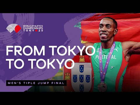 Pedro Pichardo leaps to second world title in final attempt | World Athletics Championships Tokyo 25