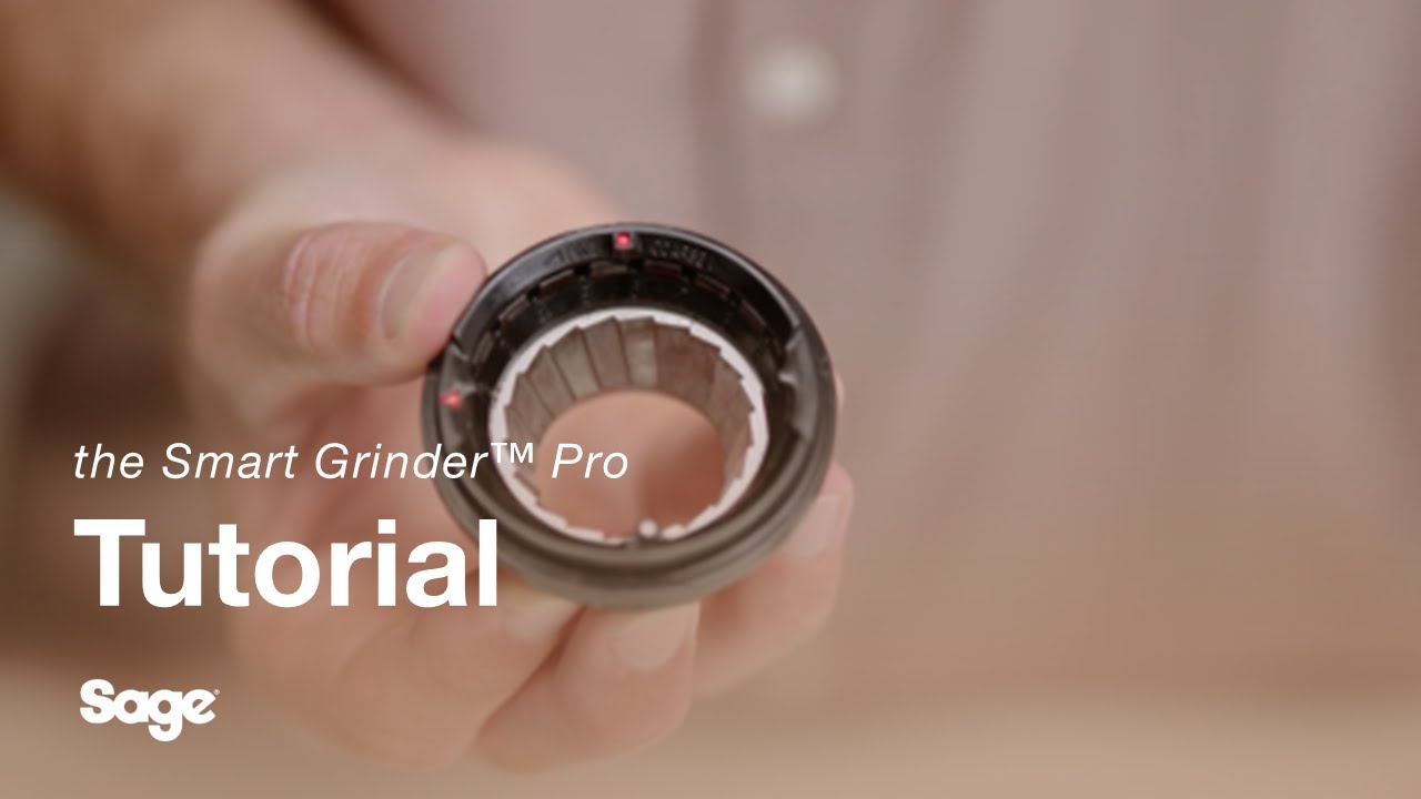 Breville coffee guide tutorial - How to adjust the conical burrs