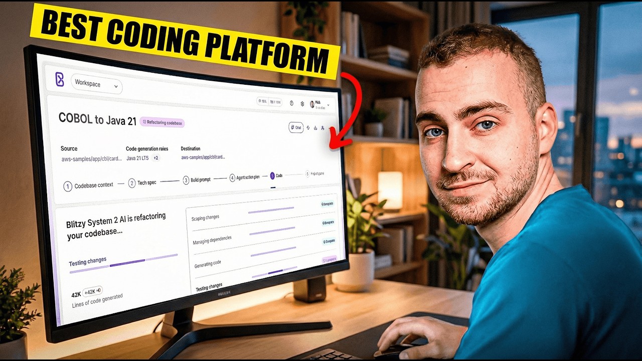 Blitzy Is The Best Coding Platform I've Ever Used - Full Walkthrough & Results