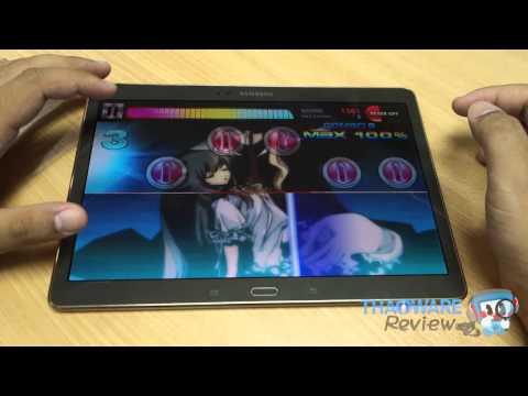 ทดสอบหน้าจอและลำโพง Samsung Galaxy Tab S