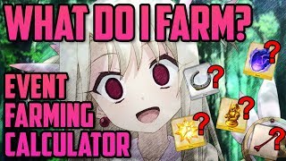 What Do I Farm - A Fate/Grand Order Farming Calculator [FGO]