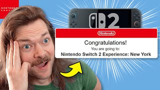 I was ACCEPTED into the Nintendo Switch 2 Hands-On Experience!